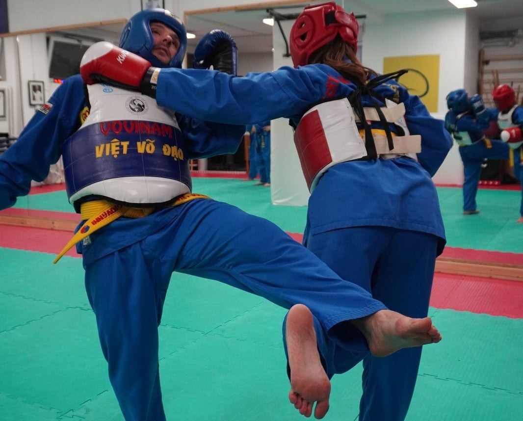 Le spazzate nel Vovinam