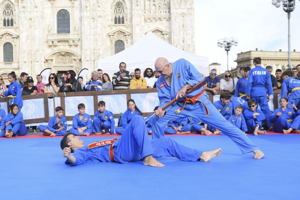 Vovinam sotto il Duomo