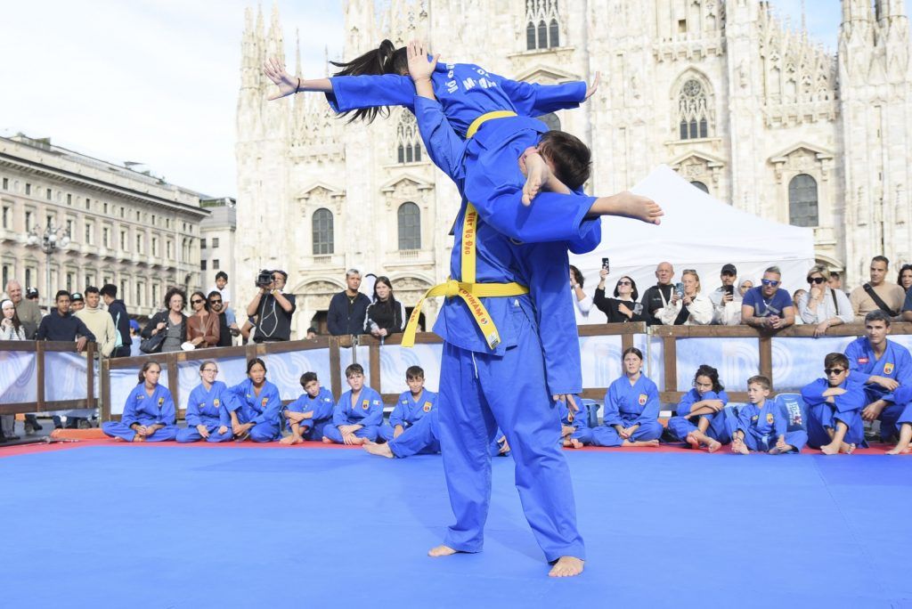 Vovinam sotto il Duomo