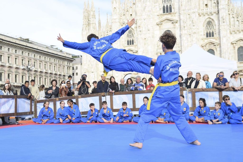 Vovinam sotto il Duomo