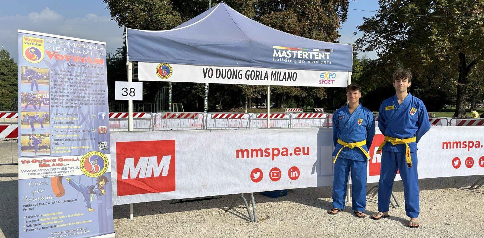 il Vovinam al Parco Sempione