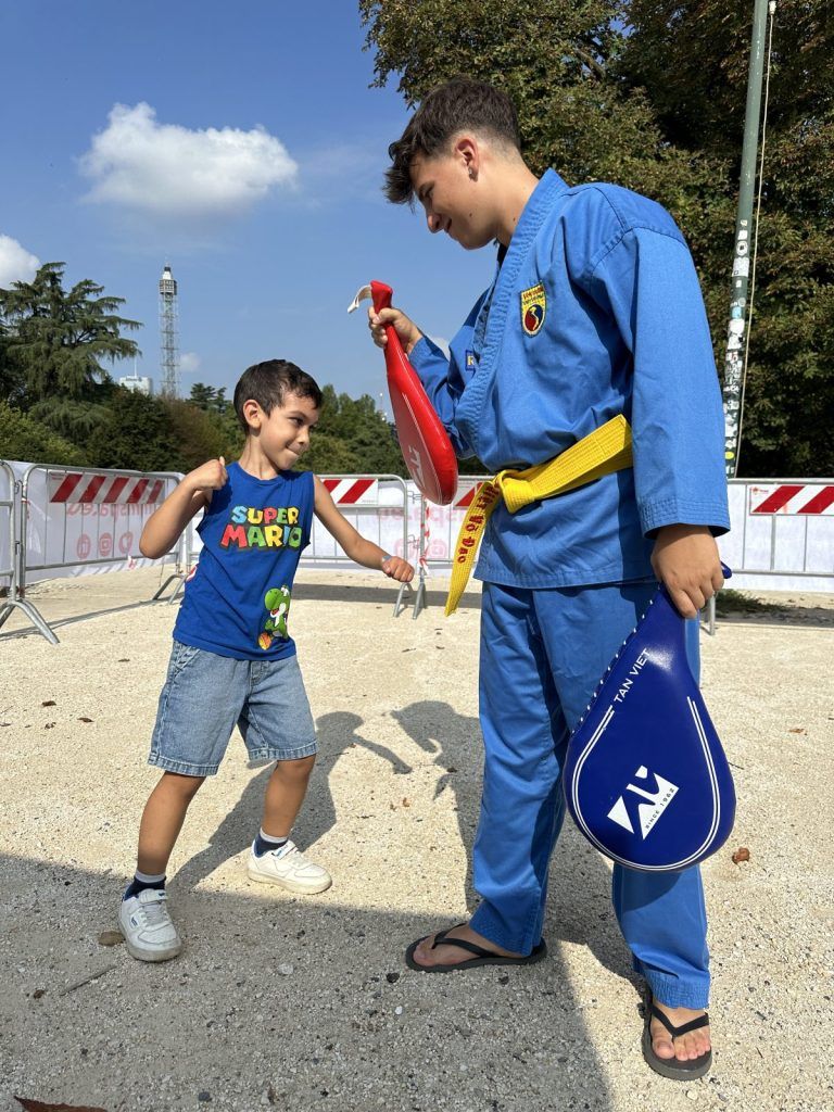 il Vovinam al Parco Sempione