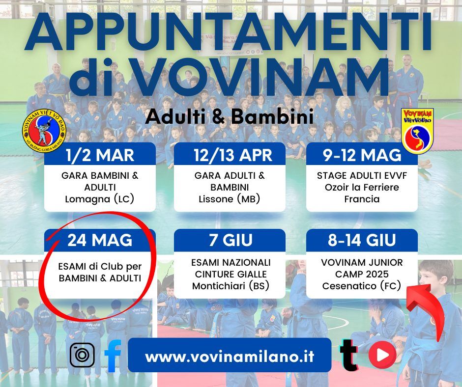 calendario attività