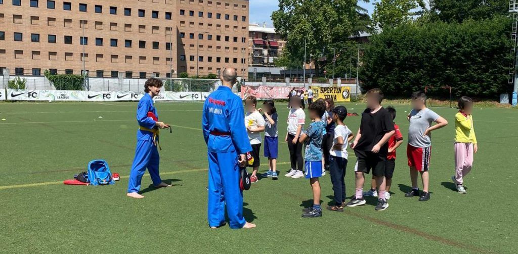 Vovinam alla scuola Crispi Gorla
