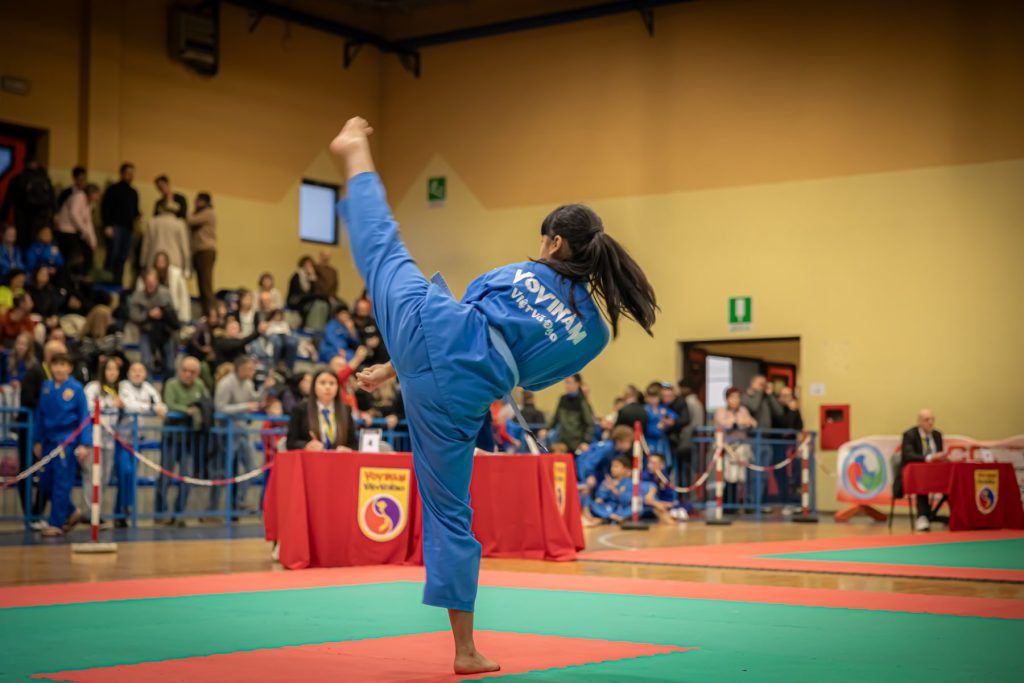 l'importanza della competizione nella pratica del Vovinam