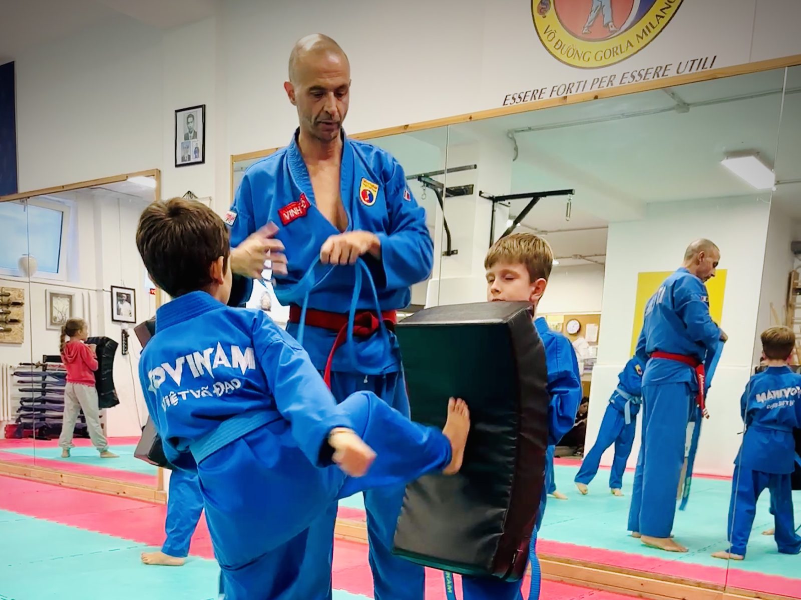 Pazienza nel Vovinam durante l'apprendimento delle tecniche